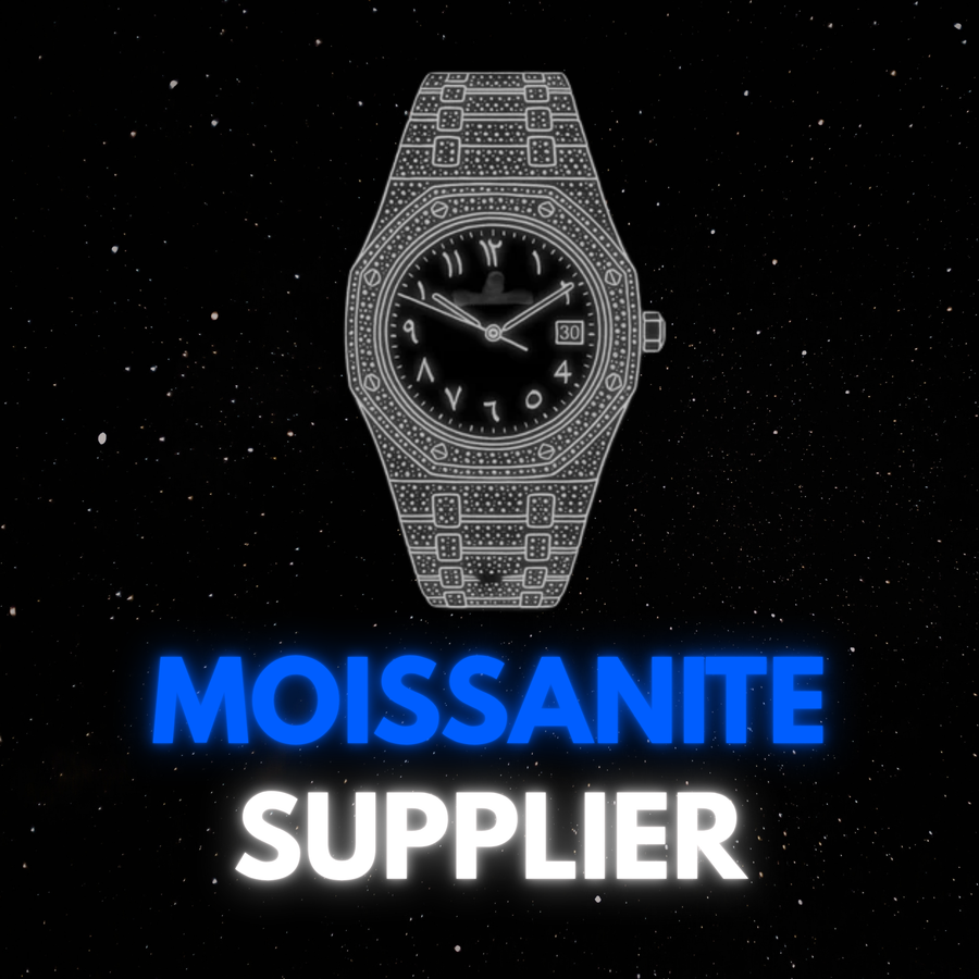 MOISSANITE WATCH SUPPLIER + NEW MOISSANITE EARRING/RING