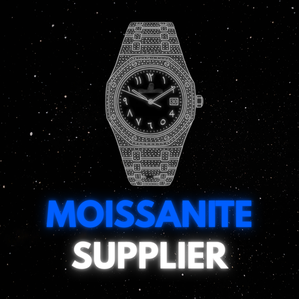 MOISSANITE WATCH SUPPLIER + NEW MOISSANITE EARRING/RING